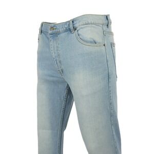 New Dr Denim Clark Men's 36 x 32 Shaded Light Blue‎ Slim Tapered Denim Jeans H63